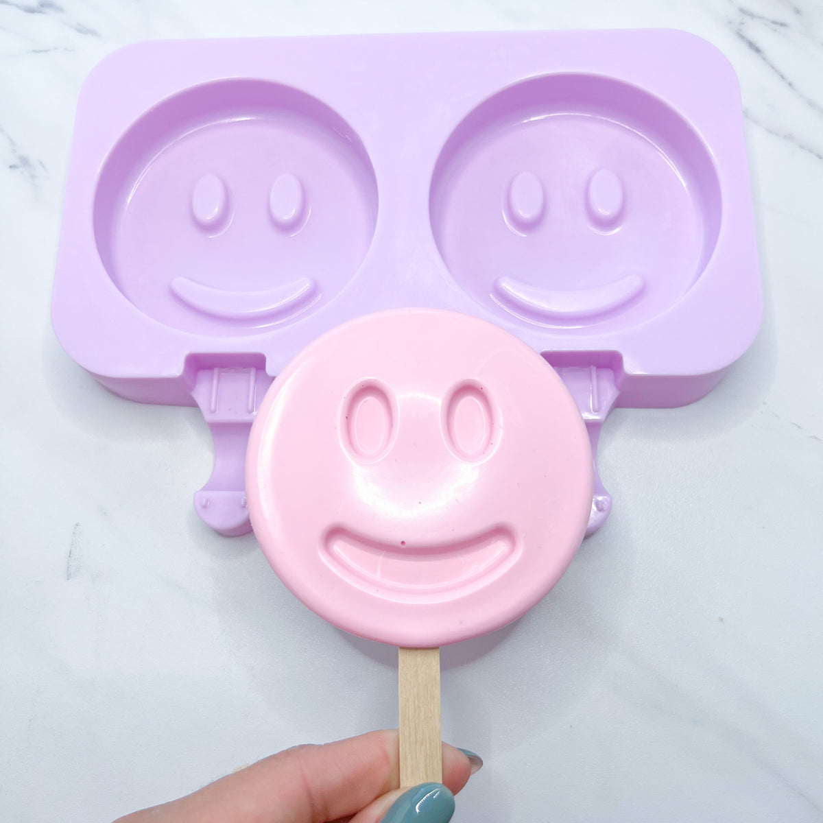 Happy Faces Silicone Chocolate Candy Mold