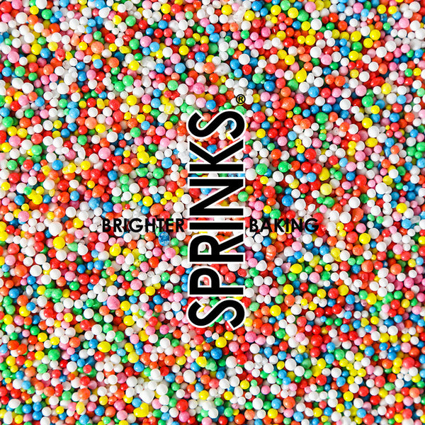 MIXED RAINBOW NONPAREILS BY SPRINKS