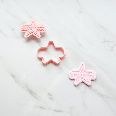 COWBOYS LOGO CUTTER/EMBOSSER BY CREATIVE HEART LAB