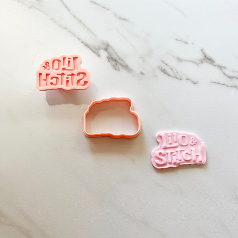 LILO & STITCH LOGO CUTTER/ EMBOSSER BY CREATIVE HEART LAB