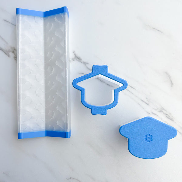 LARGE GRADUATION CAP POPPER BY DAISY MAKES
