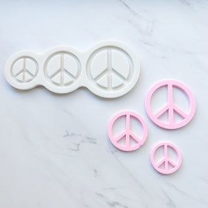 PEACE SIGN TRIO MOLD