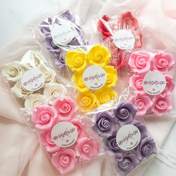 EDIBLE SUGAR ROSES