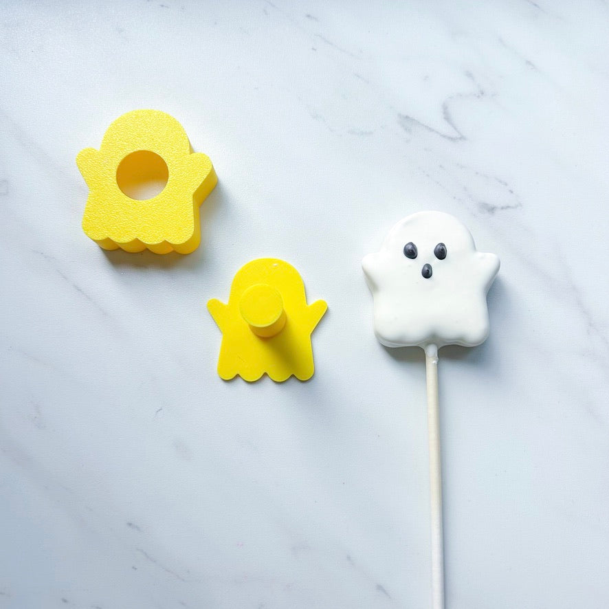 GHOST CUT-N-PUSH CAKE POP MOLD BY SWEET CUT CO.