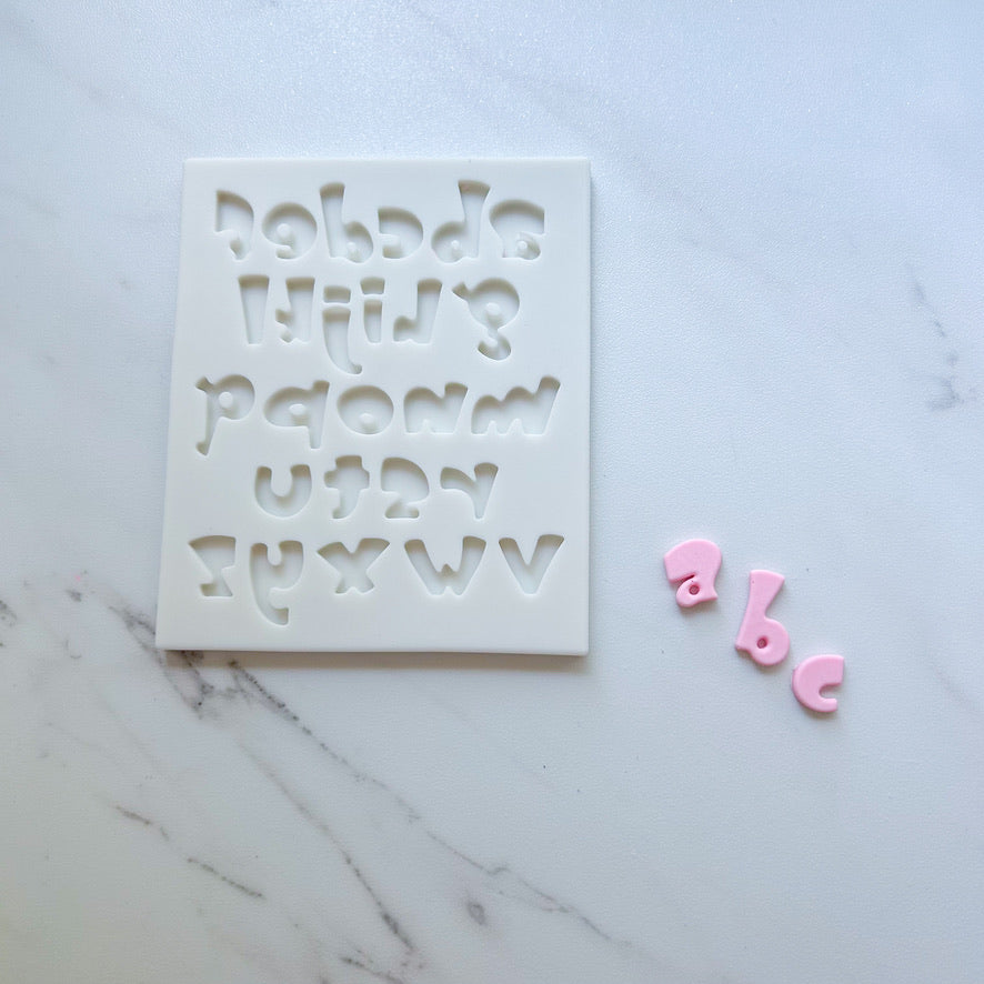 WONKY FONT MOLD