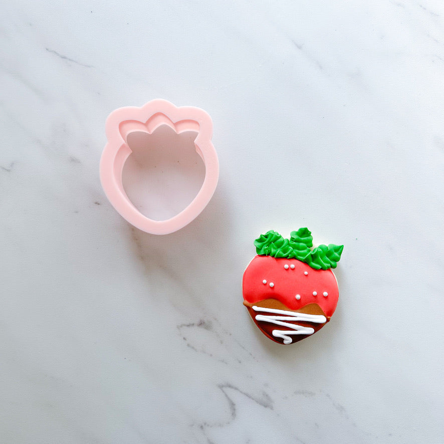 MINI STRAWBERRY COOKIE CUTTER BY SAIDAS SWEETS
