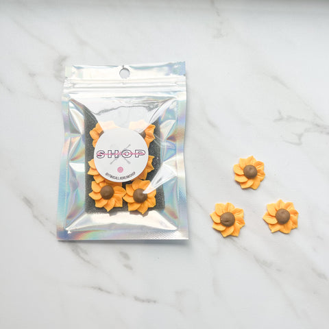 SUNFLOWER EDIBLE DECORATIONS