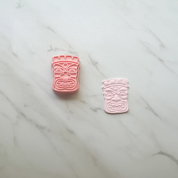 TIKI MAN FACE CUTTER/EMBOSSER BY CREATIVE HEART LAB