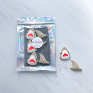 SHARK AND TAIL EDIBLE DECORATIONS