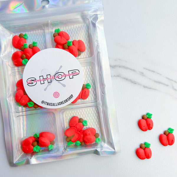 SMALL APPLE EDIBLE DECORATIONS