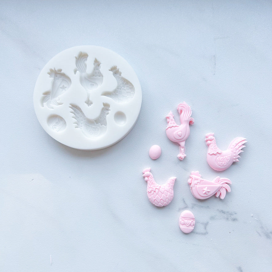 CHICKEN AND EGGS MOLD