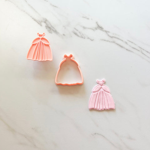 PRINCESS DRESS CUTTER/ EMBOSSER BY CREATIVE HEART LAB