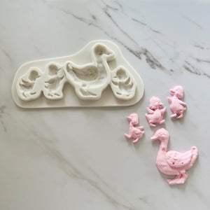 GOOSE AND DUCKS MOLD