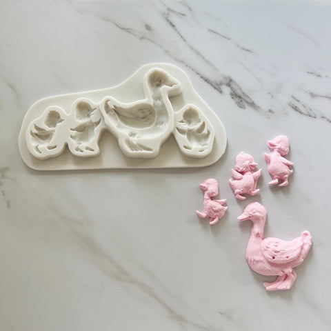 GOOSE AND DUCKS MOLD