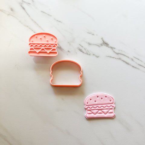 HAMBURGER CUTTER/ EMBOSSER BY CREATIVE HEART LAB