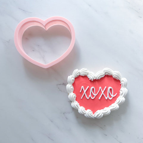 CHUBBY HEART COOKIE CUTTER BY SAIDAS SWEETS