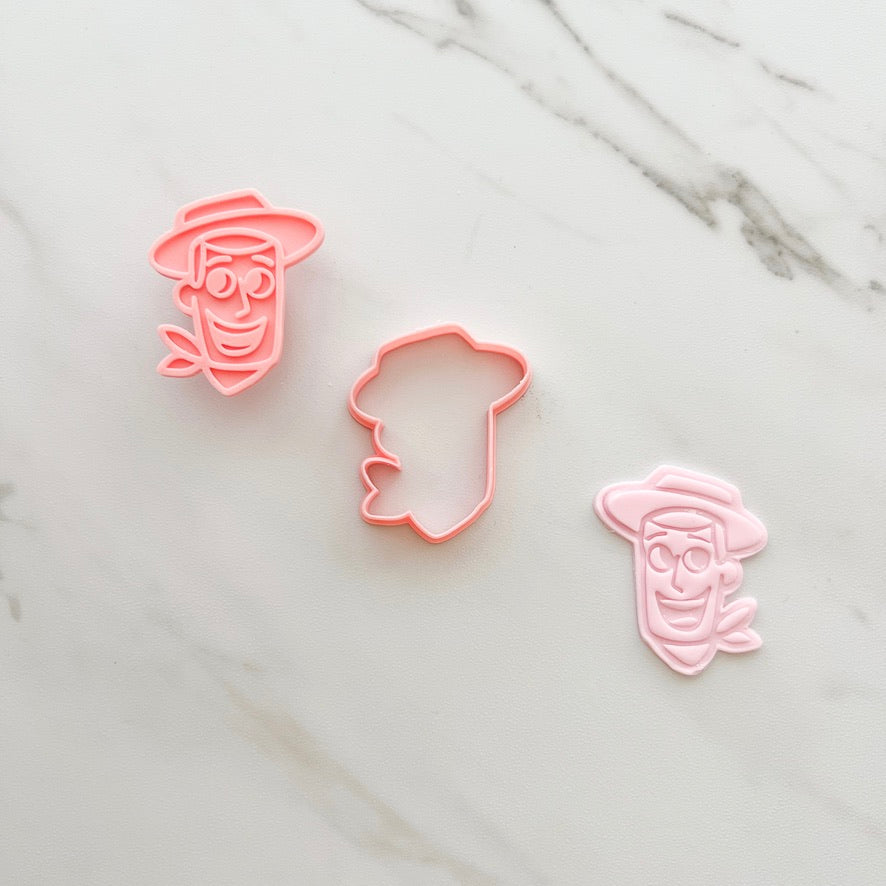 WOODY FACE CUTTER/ EMBOSSER BY CREATIVE HEART LAB