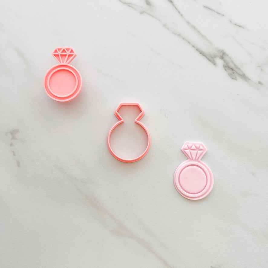 DIAMOND RING CUTTER/ EMBOSSER BY CREATIVE HEART LAB