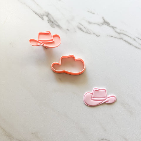 COWBOY HAT CUTTER/ EMBOSSER BY CREATIVE HEART LAB