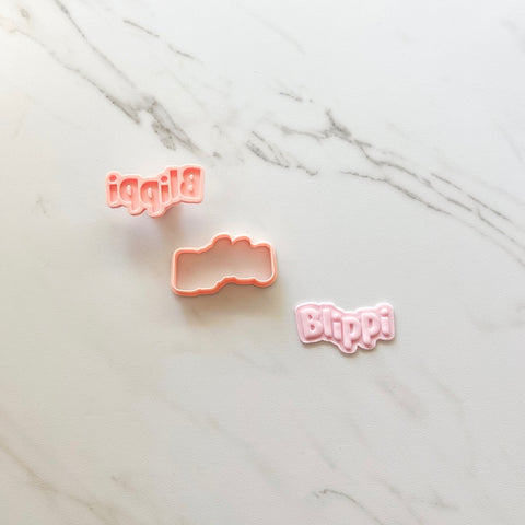 BLIPPI LOGO CUTTER/ EMBOSSER BY CREATIVE HEART LAB