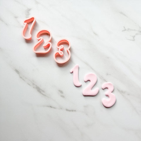 NUMBER CUTTER SET (9 PCS.) BY CREATIVE HEART LAB