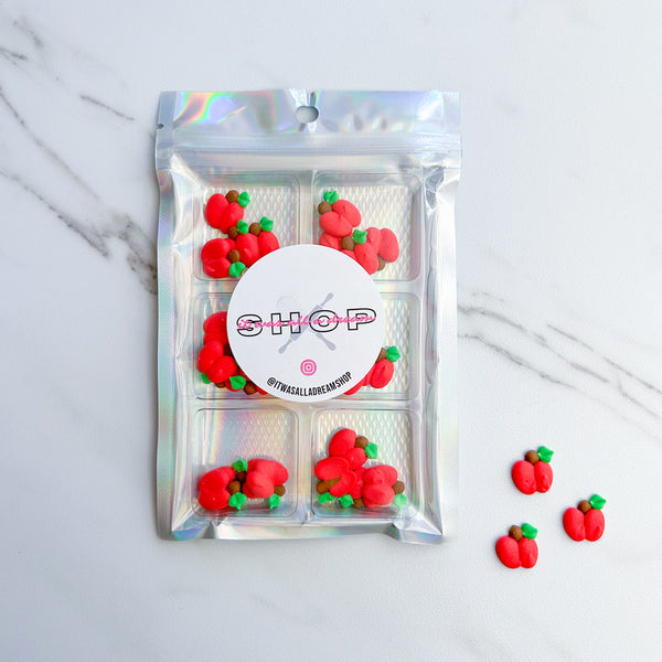 SMALL APPLE EDIBLE DECORATIONS