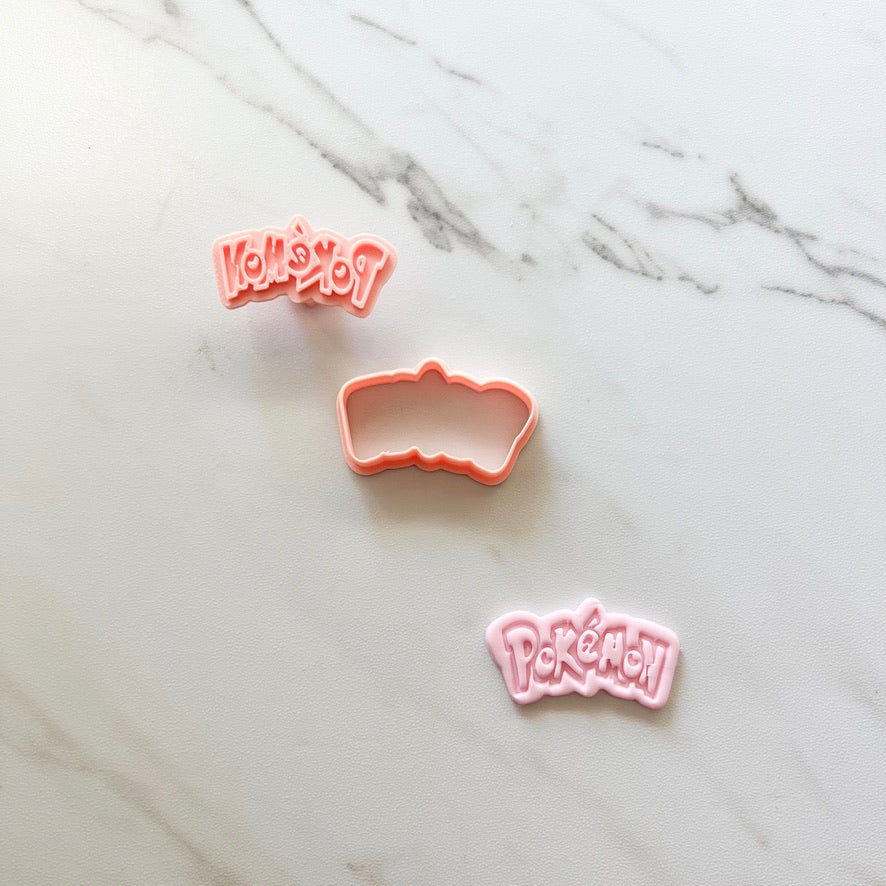 POKEMON LOGO CUTTER/ EMBOSSER BY CREATIVE HEART LAB