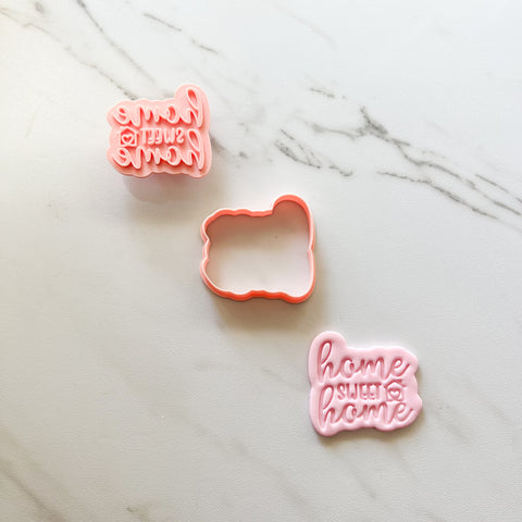HOME SWEET HOME CUTTER/ EMBOSSER BY CREATIVE HEART LAB