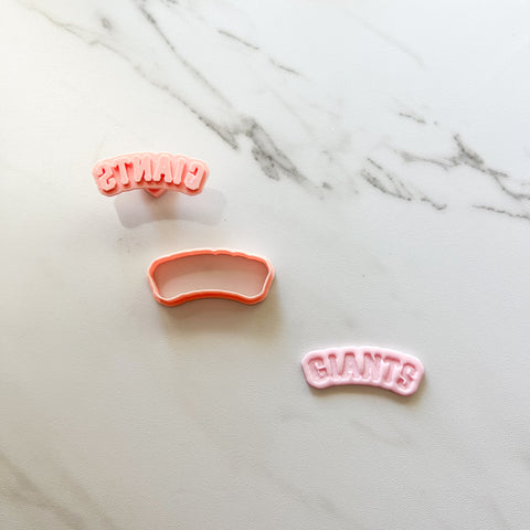 SF GIANTS 1 CUTTER/ EMBOSSER BY CREATIVE HEART LAB