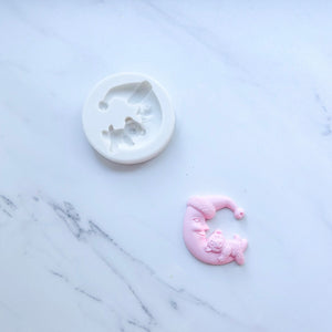 MOON AND TEDDY BEAR MOLD