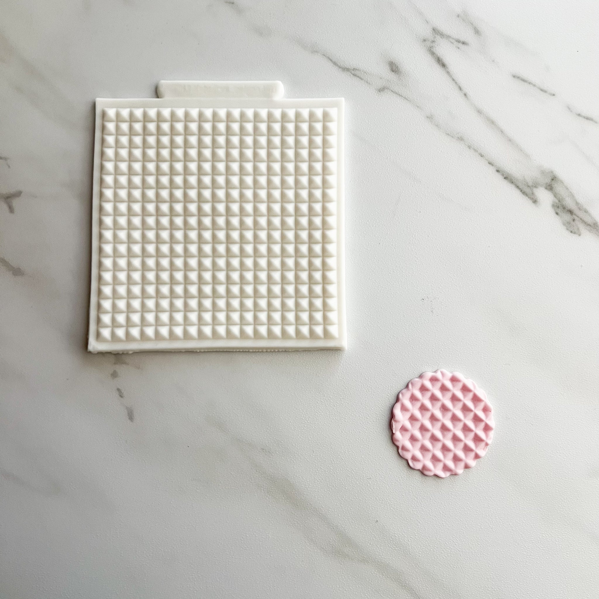 WAFFLE EMBOSSER MAT MOLD