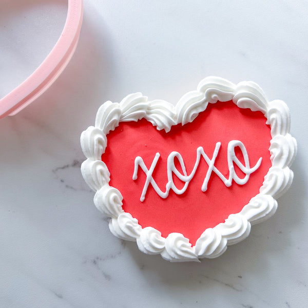 CHUBBY HEART COOKIE CUTTER BY SAIDAS SWEETS