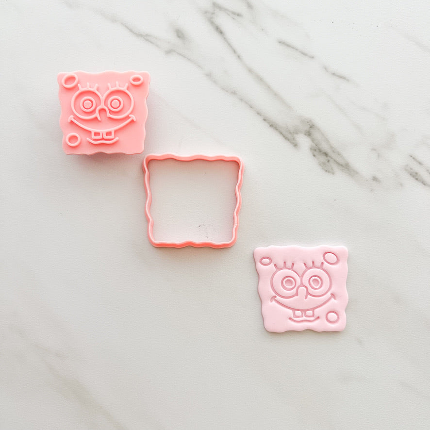 SPONGEBOB CUTTER/ EMBOSSER BY CREATIVE HEART LAB
