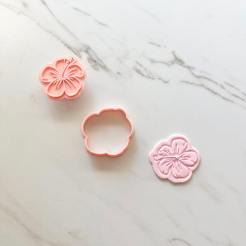 HIBISCUS FLOWER CUTTER/ EMBOSSER BY CREATIVE HEART LAB