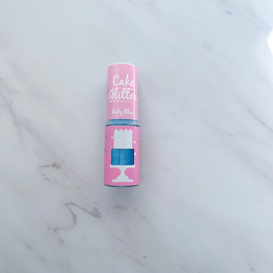CAKE GLITTER  BY POPPY PAINT (BABY BLUE)
