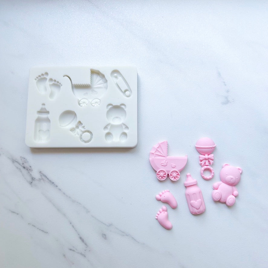 BABY THINGS MOLD – ItWasAllADreamShop