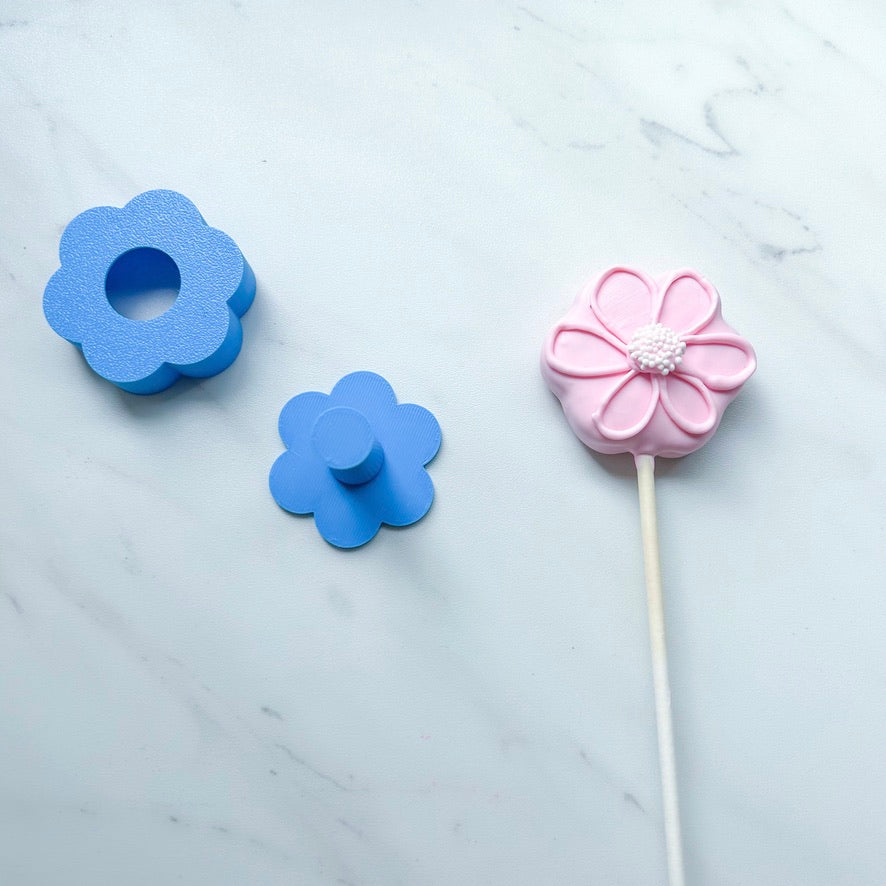 FLOWER CUT-N-PUSH CAKE POP MOLD BY SWEET CUT CO.