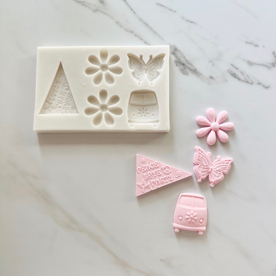 PEACE LOVE PARTY MOLD
