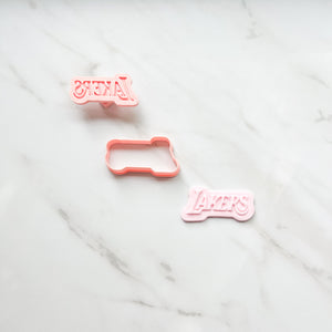 LAKERS LOGO CUTTER/EMBOSSER BY CREATIVE HEART LAB