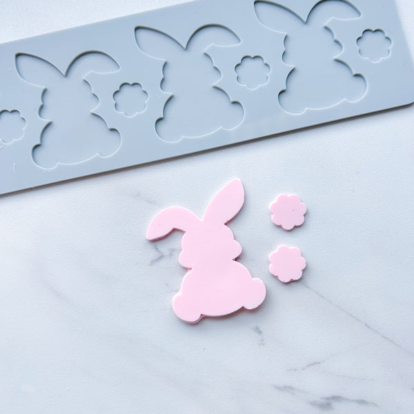 BUNNY AND TAIL MAT MOLD