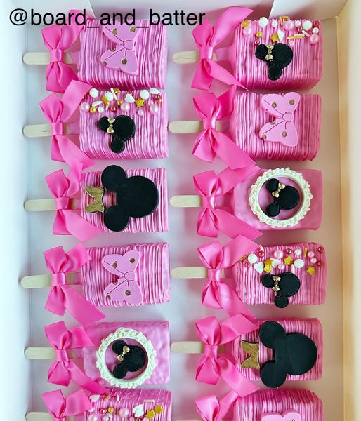 MINNIE SILHOUETTE WITH BOW MOLD