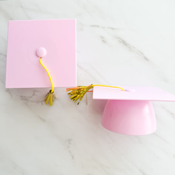 PINK GRADUATION CAP TOPPER