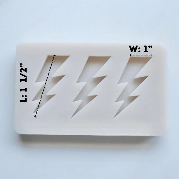 LIGHTNING BOLT TRIO MOLD