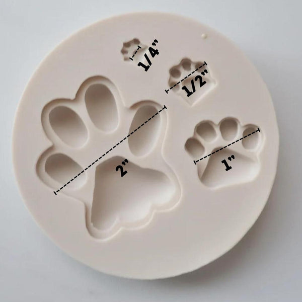 MULTI PAW PRINT MOLD