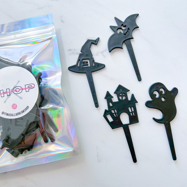 SPOOKY CUPCAKE TOPPERS