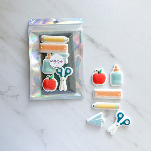 SCHOOL THEME EDIBLE DECORATIONS