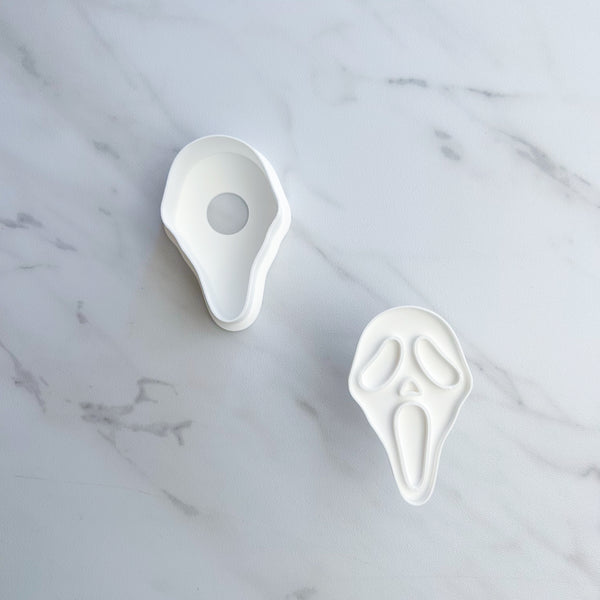 GHOSTFACE CUT-N-PUSH MOLD BY SWEET CUT CO.