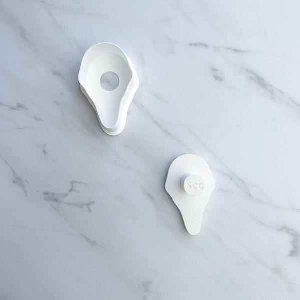 GHOSTFACE CUT-N-PUSH MOLD BY SWEET CUT CO.