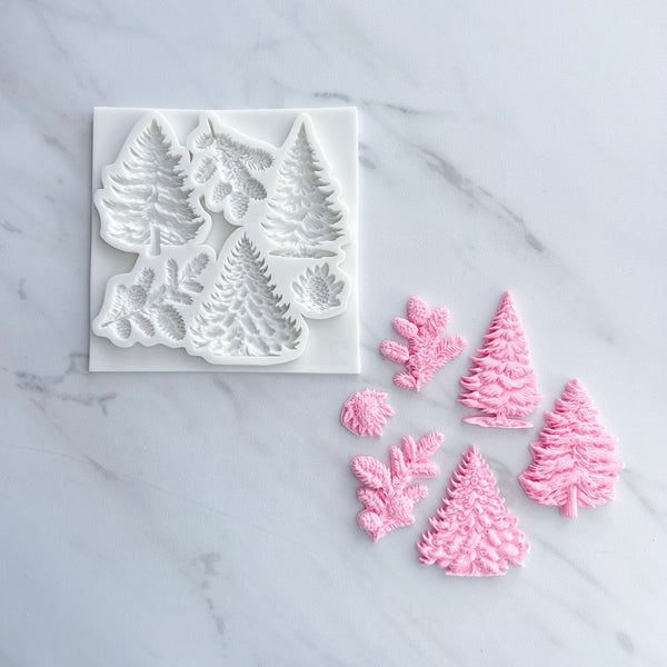 WINTER TREES MOLD