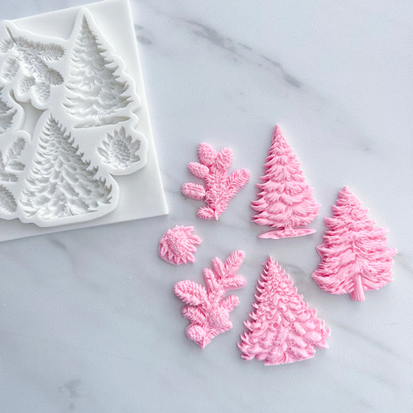 WINTER TREES MOLD
